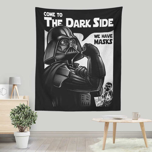 We Have Masks - Wall Tapestry