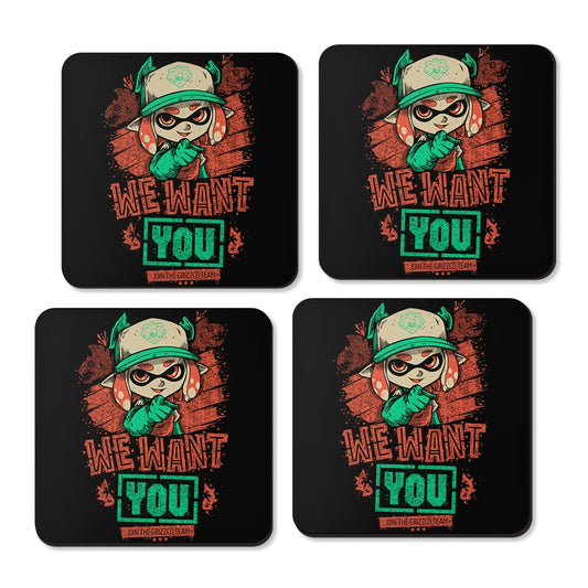 We Want You - Coasters