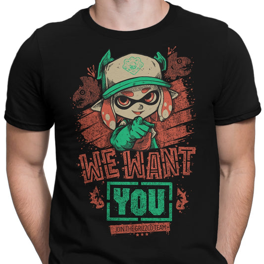 We Want You - Men's Apparel