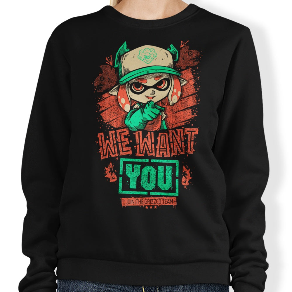 We Want You - Sweatshirt