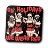 We Wear Red - Coasters