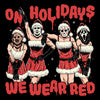 We Wear Red - 3/4 Sleeve Raglan T-Shirt