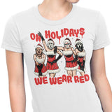 We Wear Red - Women's Apparel