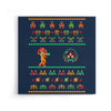 We Wish You a Metroid Christmas - Canvas Print