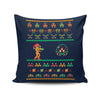 We Wish You a Metroid Christmas - Throw Pillow