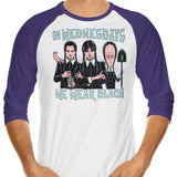 Wednesday Club - 3/4 Sleeve Raglan T-Shirt