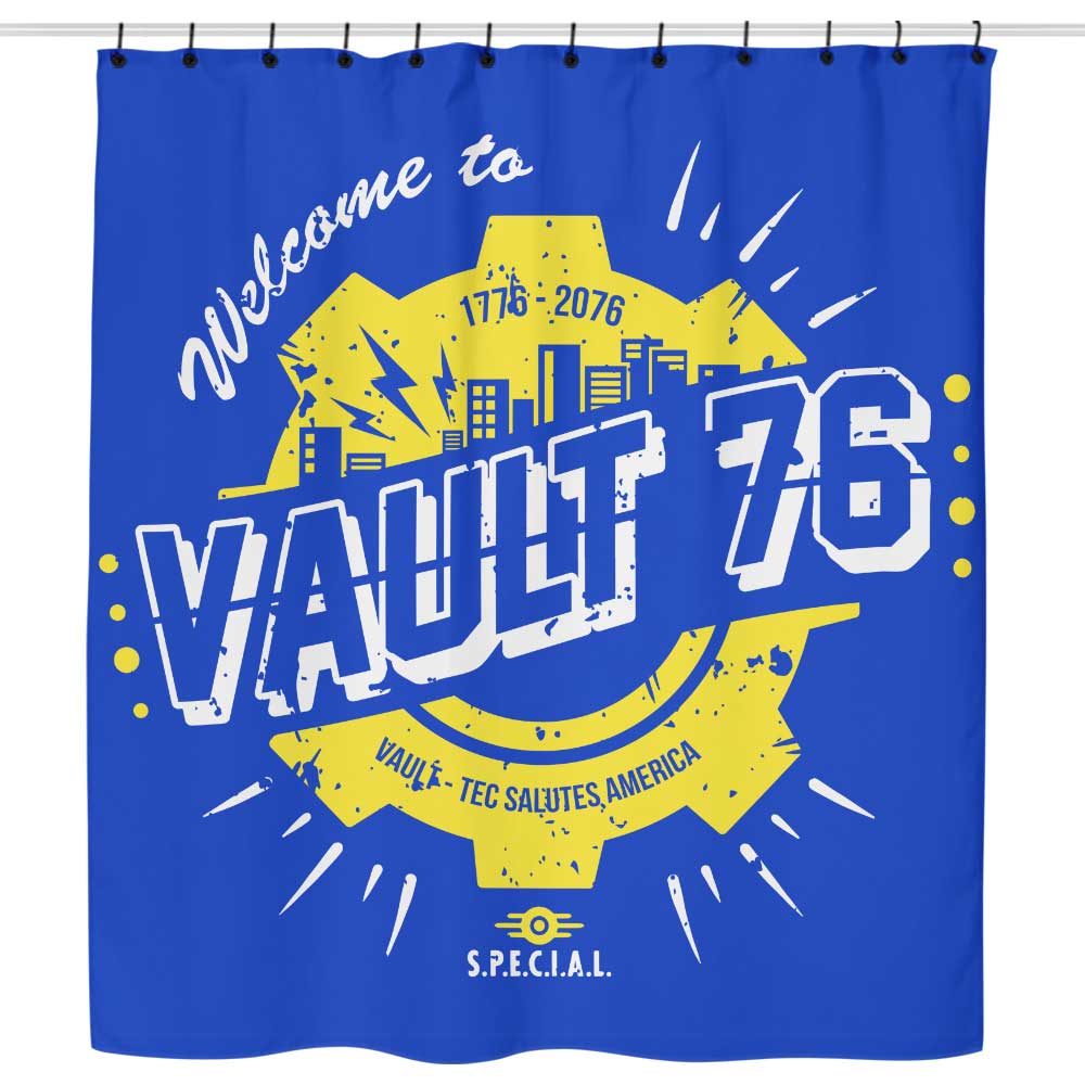 Welcome to 76 - Shower Curtain