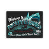 Welcome to Amity - Canvas Print