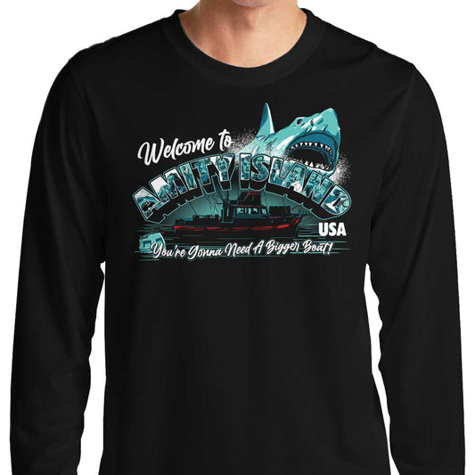 Welcome to Amity - Long Sleeve T-Shirt