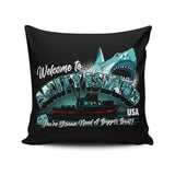 Welcome to Amity - Throw Pillow