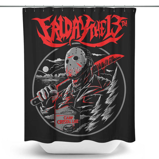 Welcome to the 13th (Alt) - Shower Curtain