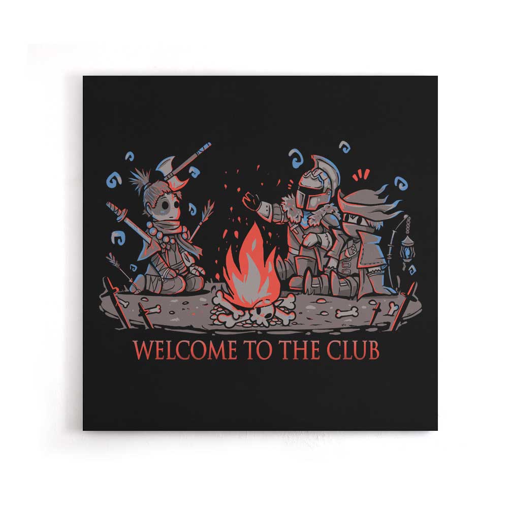 Welcome to the Club - Canvas Print