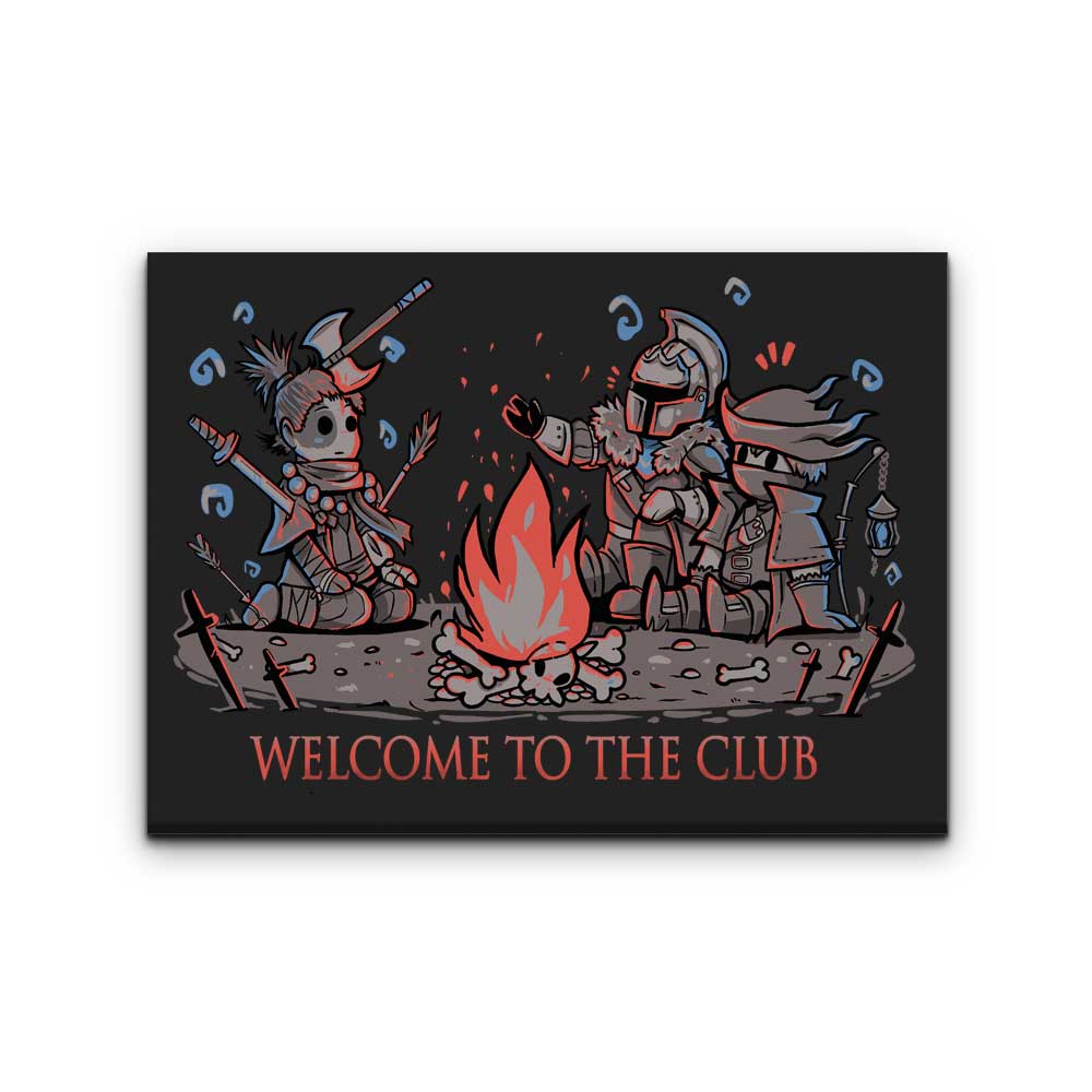 Welcome to the Club - Canvas Print