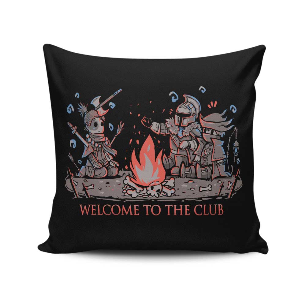 Welcome to the Club - Throw Pillow