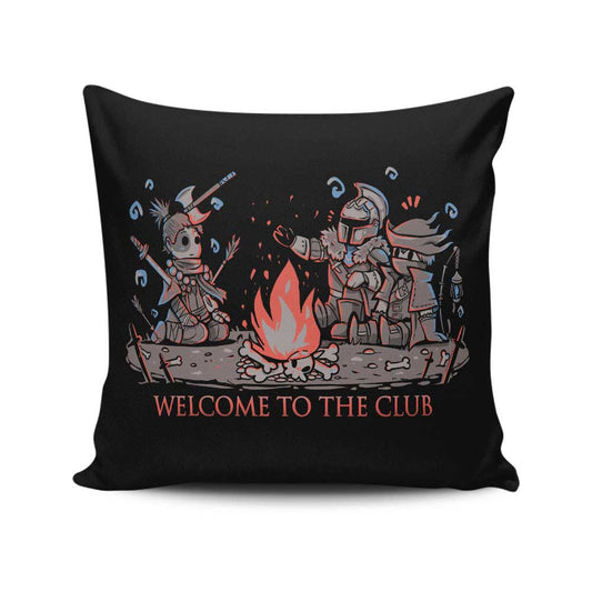 Welcome to the Club - Throw Pillow