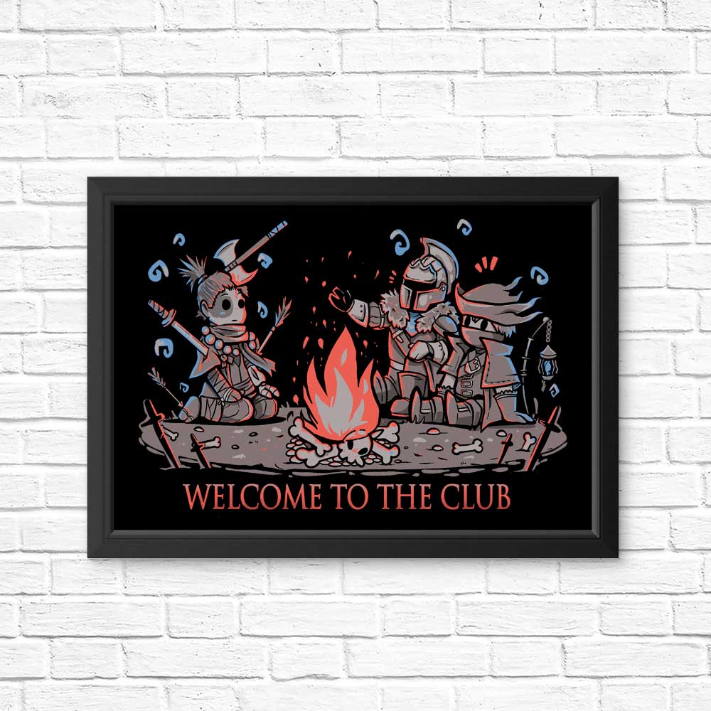 Welcome to the Club - Posters & Prints