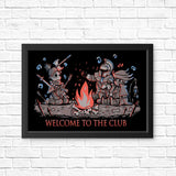Welcome to the Club - Posters & Prints