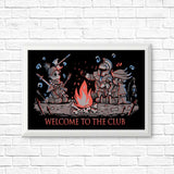 Welcome to the Club - Posters & Prints