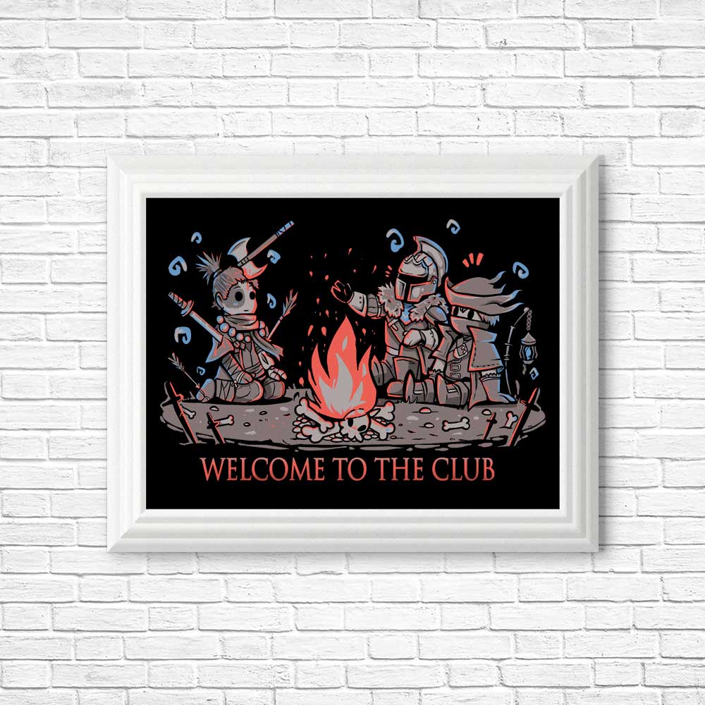 Welcome to the Club - Posters & Prints