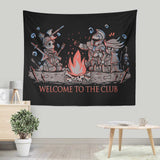 Welcome to the Club - Wall Tapestry