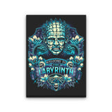 Welcome to the Labrynth - Canvas Print
