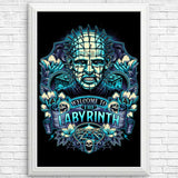 Welcome to the Labrynth - Posters & Prints