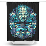 Welcome to the Labrynth - Shower Curtain