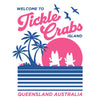 Welcome to Tickle Crabs Island - Mousepad
