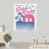 Welcome to Tickle Crabs Island - Wall Tapestry