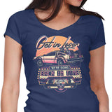We're Going Back in Time - Women's V-Neck
