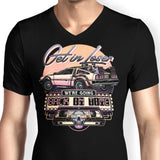 We're Going Back in Time - Men's V-Neck