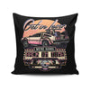 We're Going Back in Time - Throw Pillow
