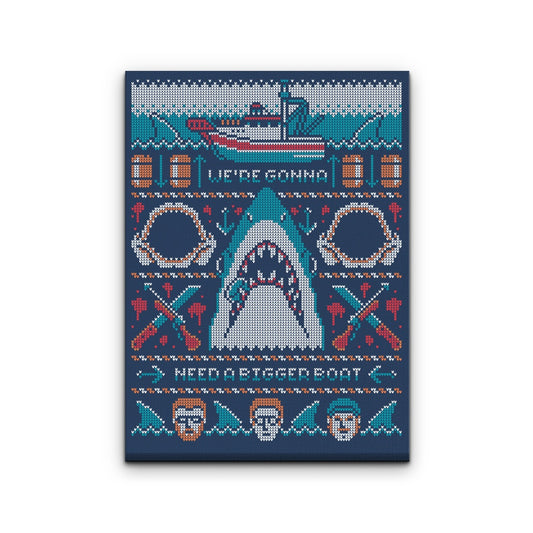 We're Gonna Need a Bigger Boat - Canvas Print
