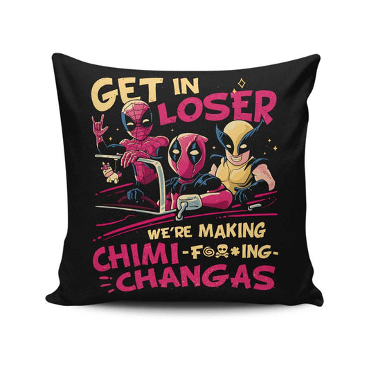 We're Making Chimichangas - Throw Pillow