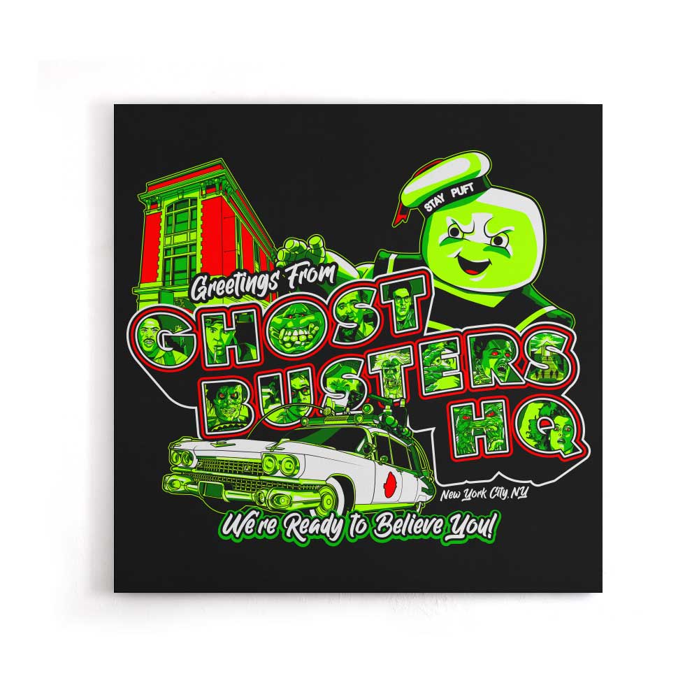 We're Ready to Believe You - Canvas Print