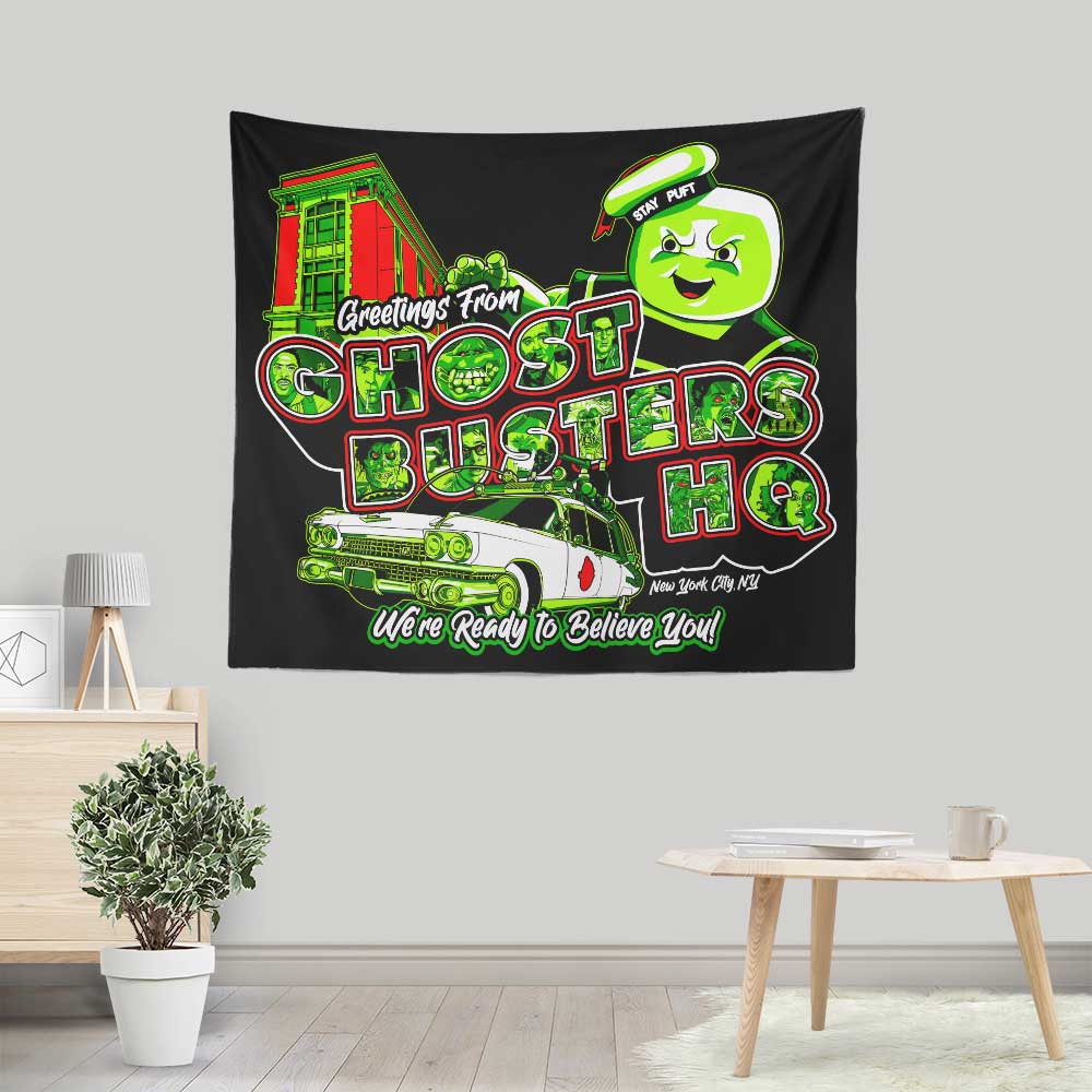 We're Ready to Believe You - Wall Tapestry