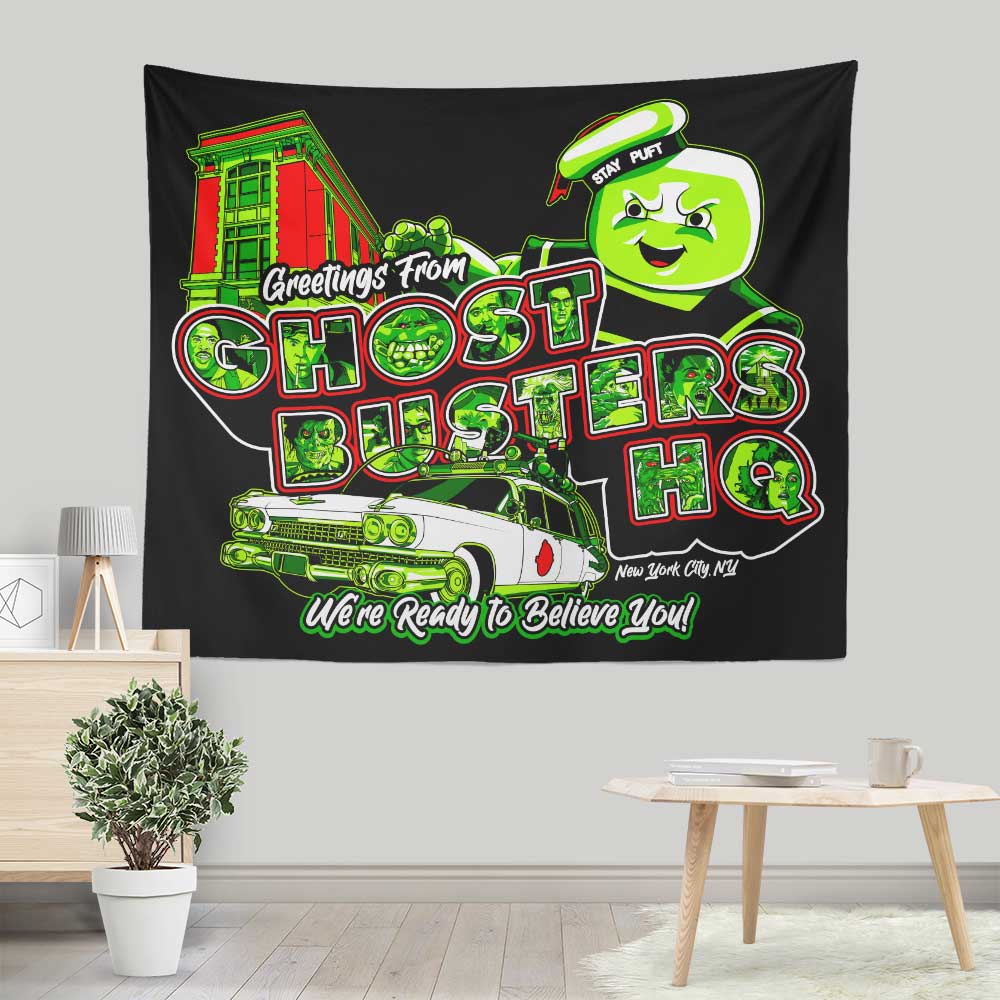 We're Ready to Believe You - Wall Tapestry