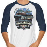 We're Saving People - 3/4 Sleeve Raglan T-Shirt