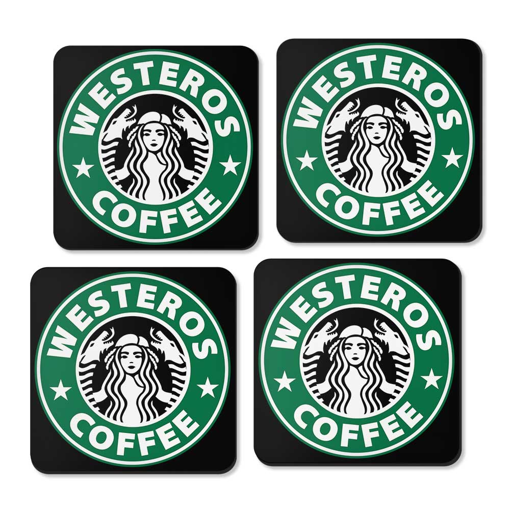 Westeros Coffee - Coasters