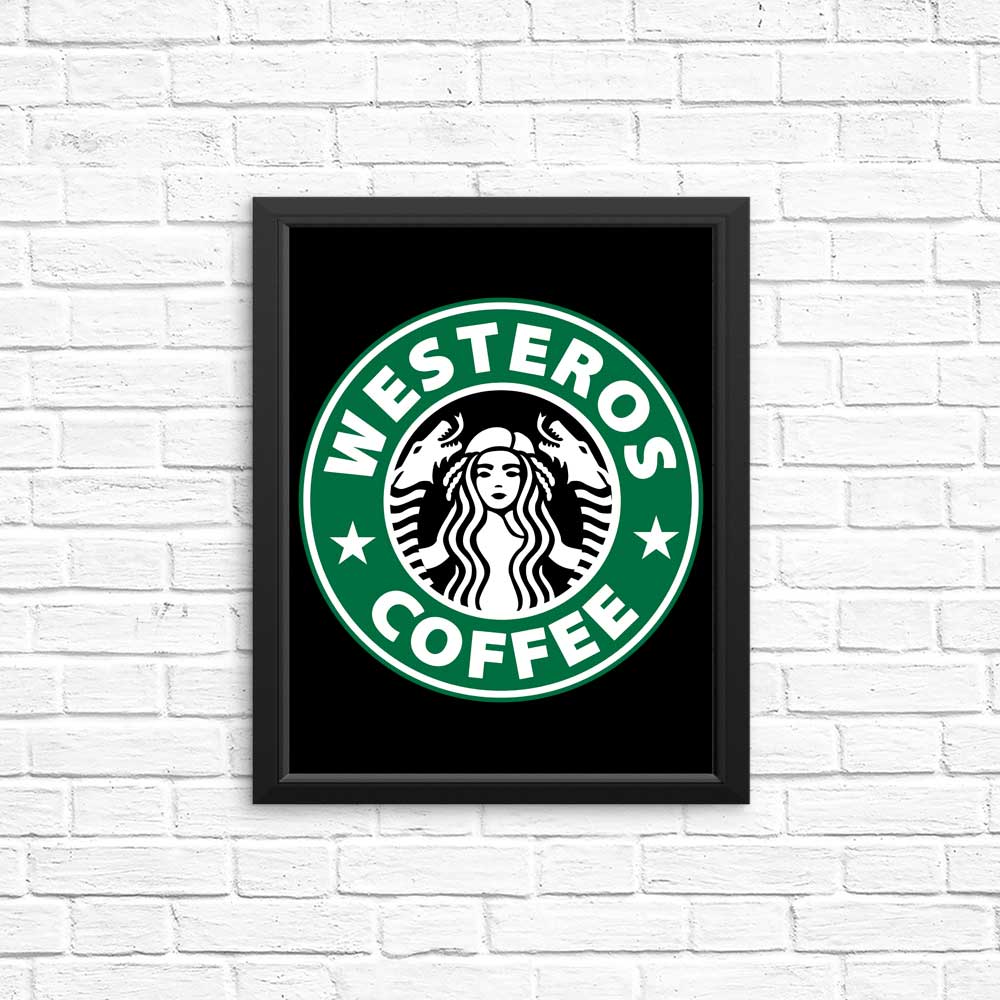 Westeros Coffee - Posters & Prints