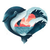 Whale Love - Wall Tapestry