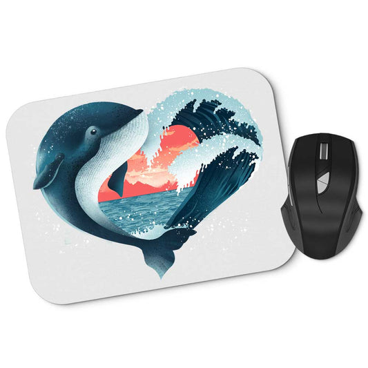Whale Love - Mousepad