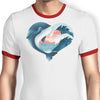 Whale Love - Ringer T-Shirt