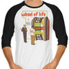 Wheel of Life - 3/4 Sleeve Raglan T-Shirt