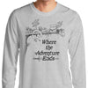 Where the Adventure Ends - Long Sleeve T-Shirt