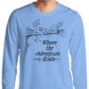 Where the Adventure Ends - Long Sleeve T-Shirt
