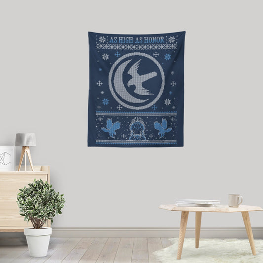 White Falcon Sweater - Wall Tapestry