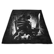 White Wolf of Rivia - Fleece Blanket