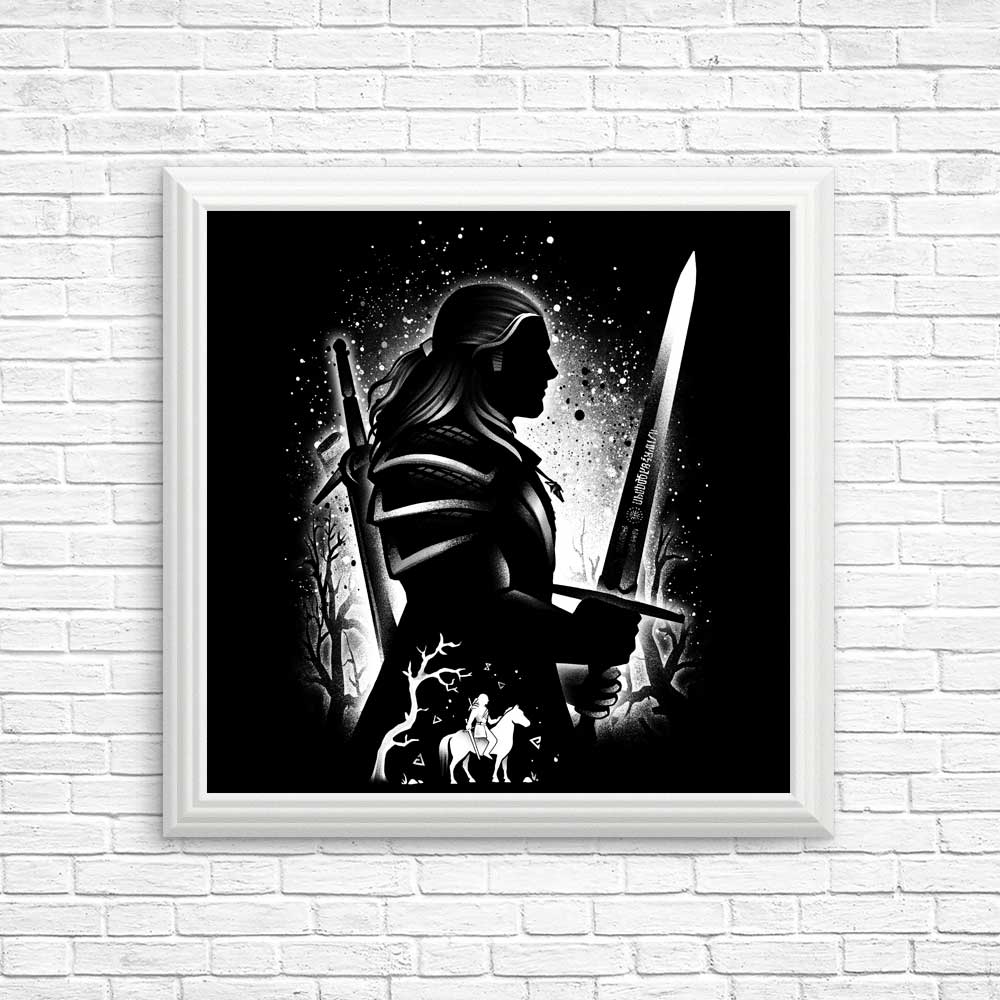 White Wolf of Rivia - Posters & Prints
