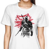White Wolf Sumi-e - Women's Apparel